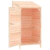 Garden Shed 21.7"x20.5"x44.1" Solid Wood Fir - Brown