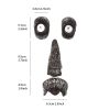 1pc Funny Tree Faces Decor; Old Man Tree Face Decoration; Yard Art - B