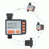 Programmable Water Irrigation Timer Electronic Valve for Watering Plants - Orange