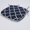 Outdoor Chair Cushions Seat Cushions with Ties; Patio Chair Pads for Patio Furniture Garden Home Office Decoration Set of 4 - as Pic