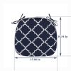 Outdoor Chair Cushions Seat Cushions with Ties; Patio Chair Pads for Patio Furniture Garden Home Office Decoration Set of 4 - as Pic