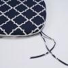 Outdoor Chair Cushions Seat Cushions with Ties; Patio Chair Pads for Patio Furniture Garden Home Office Decoration Set of 4 - as Pic