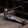 1pc Frog Incense Stick Holder - Ceramic Incense Burner Ash Catcher; Frog Aromatherapy Ornament For Yoga Meditation Spa Home Living Room Office Decor -