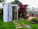 Outdoor storage sheds 5ftx3ft - White