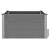 Garden Raised Bed WPC 39.4"x19.7"x21.3" Gray - Grey