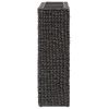 Garden Raised Bed with 4 Pots Water Hyacinth Black - Black