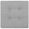 Garden Chair Cushions 4 pcs Gray 15.7"x15.7"x1.9" - Grey