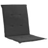 Garden Chair Cushions 2 pcs Anthracite 39.4"x19.7"x1.2" - Anthracite