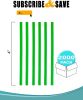 Pack of 2000 Green Paper Twist Ties 4' Long and 3/16' Green Twist Ties for Plastic Trash Bread Bags Paper Coated Ties Multi Function Strong Wire Ties