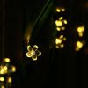 Fairy Blossom Flower Solar Garden String Lights - Warm