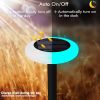 Solar Floating Pool Lights Waterproof Garden Solar Lighting 7 Colors Led Light Swimming Pool Light Garden Water Drift Lamp Decor - CN - Control-Ground