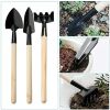 12-piece Set Succulents Gardening Tool Scissors Transplanter Soil Shovel Potted Plants Trim Brush - Garden Tools 12 Piece Set