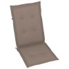 Garden Chair Cushions 6 pcs Taupe 47.2"x19.7"x1.2" - Taupe