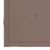 Garden Chair Cushions 2 pcs Taupe 15.7"x15.7"x1.2" Fabric - Taupe