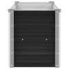 Garden Raised Bed Anthracite 39.4"x15.7"x17.7" Galvanized Steel - Anthracite