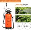 iPower 2.0 Gallon Lawn Garden Pump Sprayer with 2 Different Spray Patterns; Adjustable Shoulder Strap; Pressure Relief Valve; Multi-Purpose for Yard;