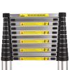 10.5 Ft Multi Purpose Aluminum Ladder Extend Telescopic Garden Tool Portable - PICTURE