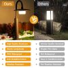 Outdoor Pathway LED Lights IP44 Waterproof Garden Lantern Barn Lights Design Landscape Lighting - DARK GREY880