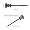 Free shipping 6pcs White LED Solar Lantern Torch Light Garden Landscape Lighting YJ - 6PCS