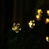 Fairy Blossom Flower Solar Garden String Lights - Warm