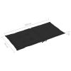 Garden Chair Cushions 6 pcs Black 39.4"x19.7"x1.2" - Black