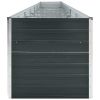 Garden Raised Bed Galvanized Steel 236.2"x31.5"x30.3" Anthracite - Anthracite