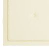 Garden Chair Cushions 4 pcs Beige 19.7"x19.7"x1.2" Fabric - Beige