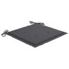 Garden Chair Cushions 6 pcs Anthracite 19.7"x19.7"x1.2" Fabric - Anthracite