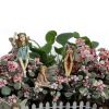 Garden Decorations Fairy Garden Accessories Miniature Fairy Statue - color 4