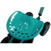 Rolling Garden Scooter Garden Cart Seat with Wheels and Tool Tray; 360 Swivel Seat; Green - as Pic