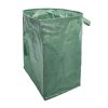 Reusable Large Stand Able Garden Bag with 2 Handle for Lawn and Yard Waste - Green