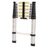 10.5 Ft Multi Purpose Aluminum Ladder Extend Telescopic Garden Tool Portable - PICTURE