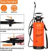 iPower 2.0 Gallon Lawn Garden Pump Sprayer with 2 Different Spray Patterns; Adjustable Shoulder Strap; Pressure Relief Valve; Multi-Purpose for Yard;