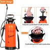 iPower 2.0 Gallon Lawn Garden Pump Sprayer with 2 Different Spray Patterns; Adjustable Shoulder Strap; Pressure Relief Valve; Multi-Purpose for Yard;