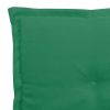 Garden Chair Cushions 2 pcs Green 19.7"x19.7"x1.2" - Green