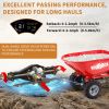 RedRock Wheelbarrow Utility Cart Electric Powered Cart 48V28Ah; 500W ; Capacity 500lbs (230kg) ; Material Debris Hauler ; 1000lbs Towing - as Pic