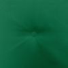 Garden Chair Cushions 2 pcs Green 19.7"x19.7"x1.2" - Green