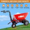 RedRock Wheelbarrow Utility Cart Electric Powered Cart 48V28Ah; 500W ; Capacity 500lbs (230kg) ; Material Debris Hauler ; 1000lbs Towing - as Pic