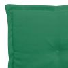 Garden Chair Cushions 4 pcs Green 15.7"x15.7"x1.2" - Green