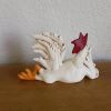 1pc Rooster Resin Statue, Roosters Ornaments, Poultry Models, Resin Crafts For Farmhouse Style Garden Yard Outdoor Decorations - Cock