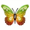 1pc/3pc, Vintage Iron Butterfly, Home Garden Themed Welcome Sign, Front Door Hanging Decor, Celebration Decor - Model C