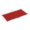 Garden Chair Cushions 6 pcs Red 39.4"x19.7"x1.2" - Red
