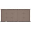 Garden Chair Cushions 6 pcs Taupe 47.2"x19.7"x1.2" - Taupe