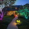 Solar Floating Pool Lights Waterproof Garden Solar Lighting 7 Colors Led Light Swimming Pool Light Garden Water Drift Lamp Decor - CN - Control-Ground
