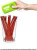 1000 Pack of Glossy Red Twist Ties 4" Bag Ties; Metalic Foil Twist Ties for Cellophane Bags and Party Bags. Foil Coated Ties; Bendable Multi-Function