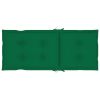 Garden Chair Cushions 6 pcs Green 47.2"x19.7"x2.8" - Green