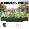 VEVOR Galvanized Raised Garden Bed Planter Box 48.2x24.6x11" Flower Vegetable - 94.5x47.2x23.6 inch