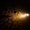 Solar Lights Outdoor Garden Path Light Hanging Lantern Waterproof Watering Can Antique Christmas Pathway Lights - Lantern
