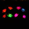 LED Daffodil Flower Stake Light Solar Energy Rechargeable for Outdoor Garden - White
