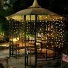 Solar Powered 30 LED String Light Garden Path Yard Decor Lamp Outdoor Waterproof - Warm White